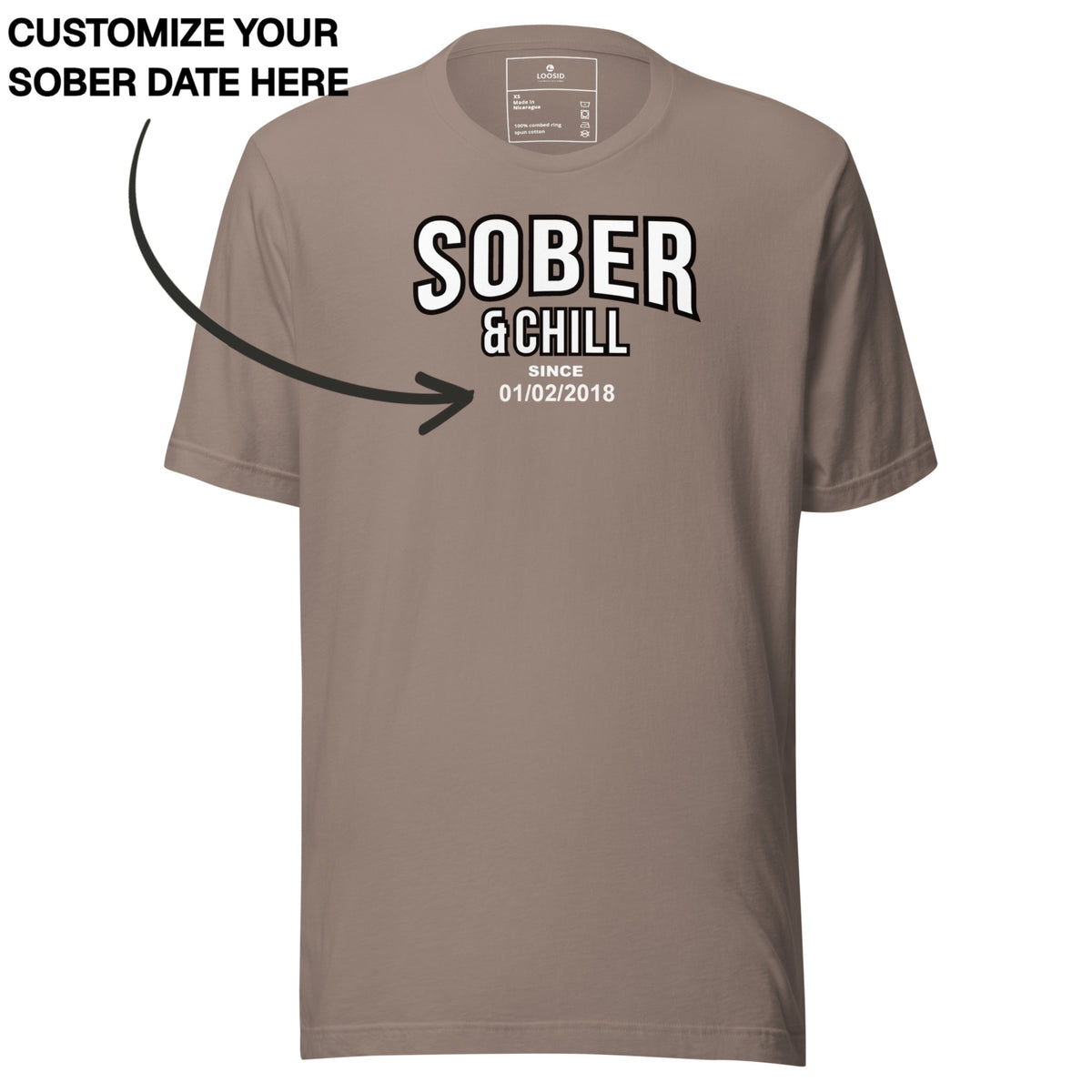 Sober T Shirt | Men's Sober and Chill