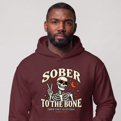 Recovery Hoodie | Men's Sober To The Bone