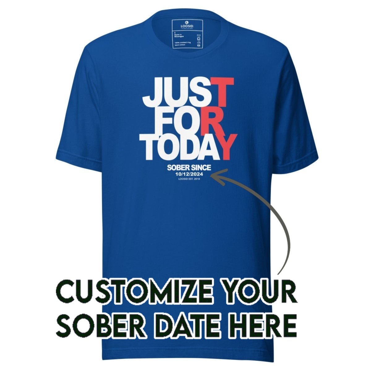 Sober T Shirt | Men's Just For Today