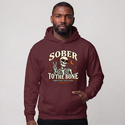 Recovery Hoodie | Men's Sober To The Bone
