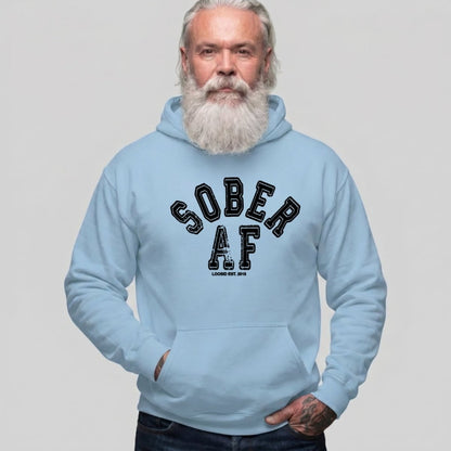 Recovery Hoodie | Men's Sober AF Collegiate