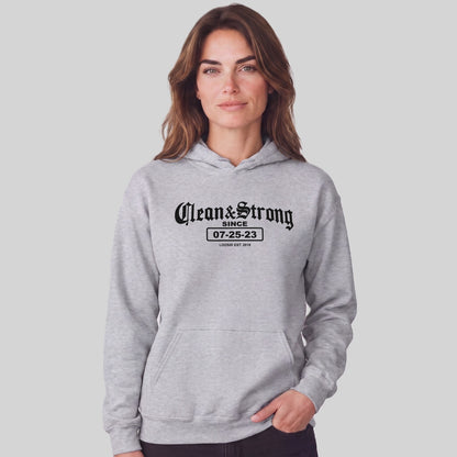 Recovery Hoodie | Women's Old School Clean & Strong