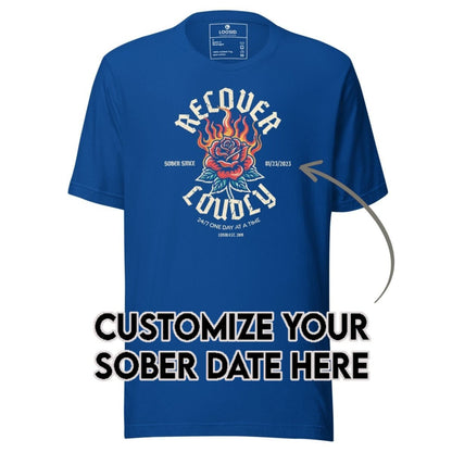 Sober T Shirt | Men's Recover Loudly