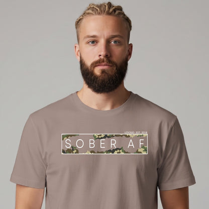 Sober T Shirt | Men's Sober AF Camo