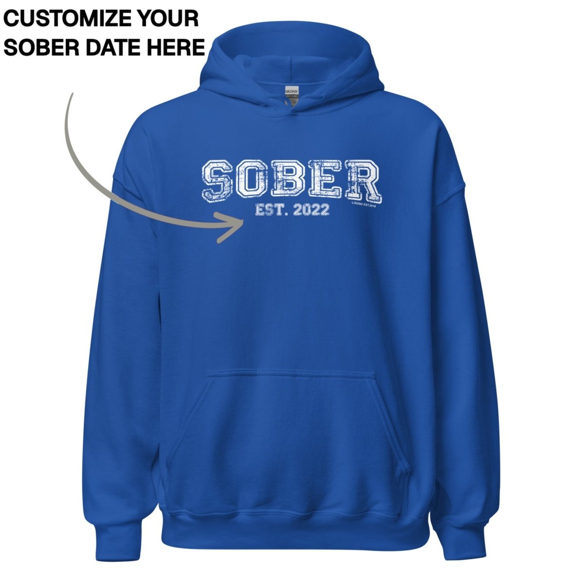 Recovery Hoodie | Men's Sober Est.