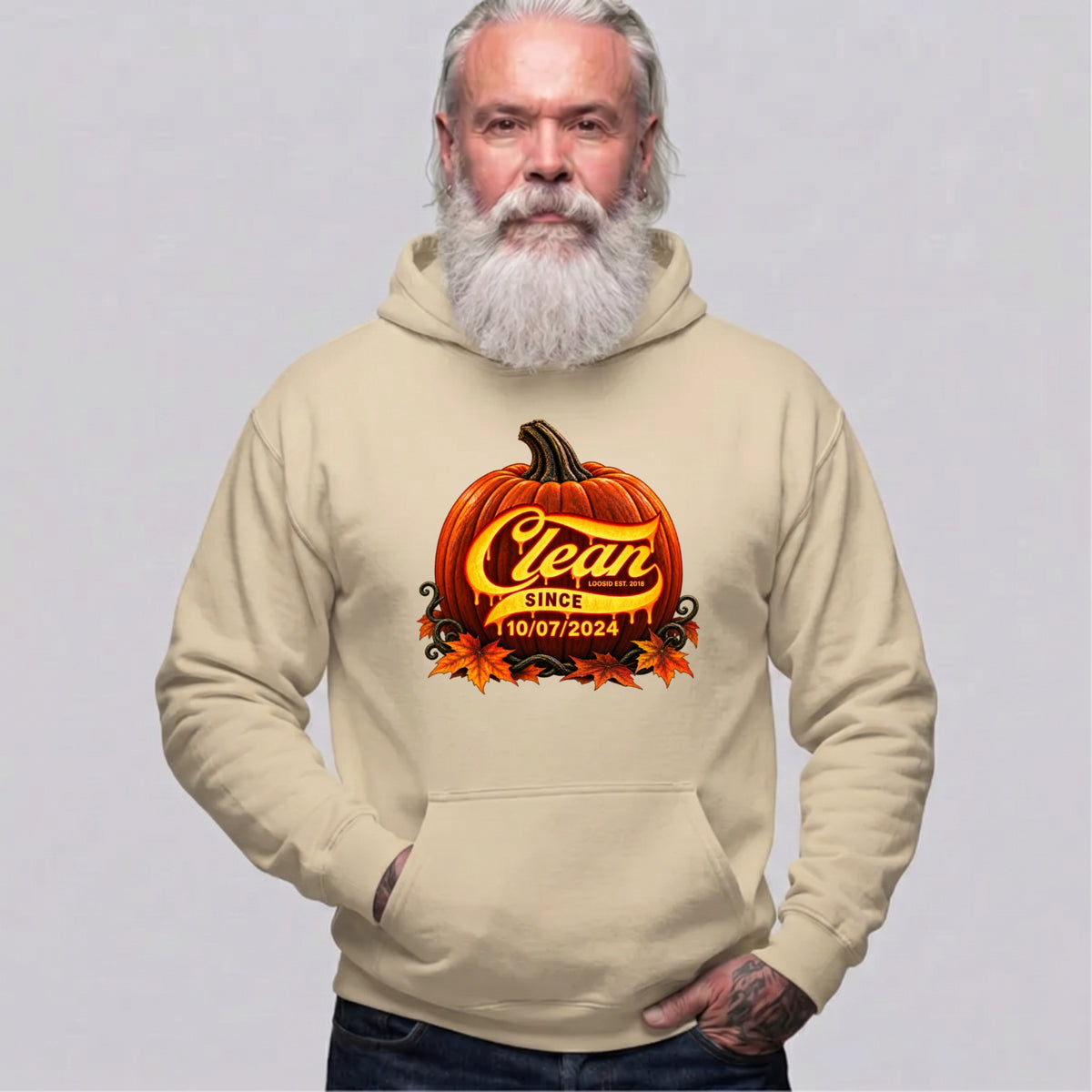 Recovery Hoodie | Clean Since Pumpkin