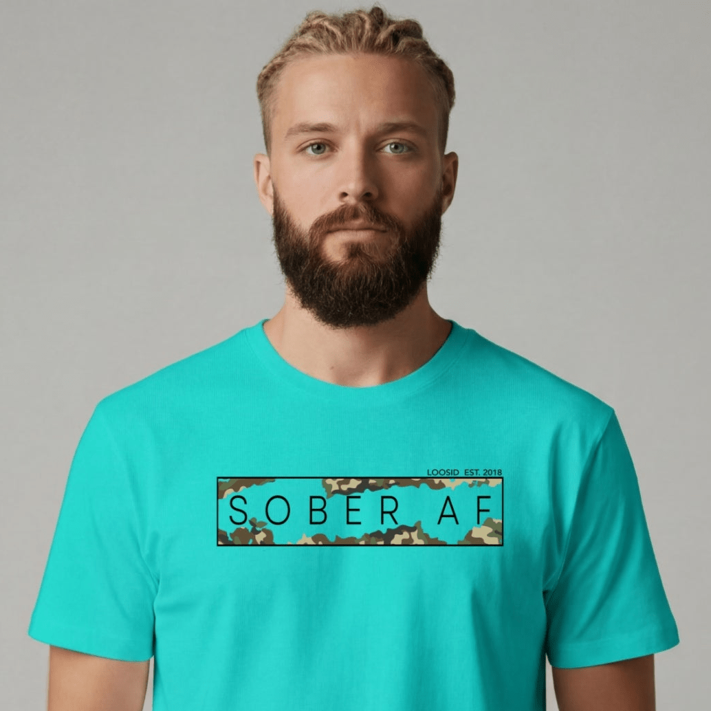 Sober T Shirt | Men's Sober AF Camo