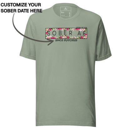 Sober T Shirt | Women's Sober AF Lily