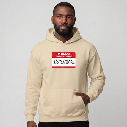 Recover Hoodie | Men's Hello Sober Since