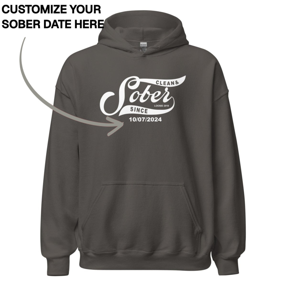 Recovery Hoodie | Women's Sober Since