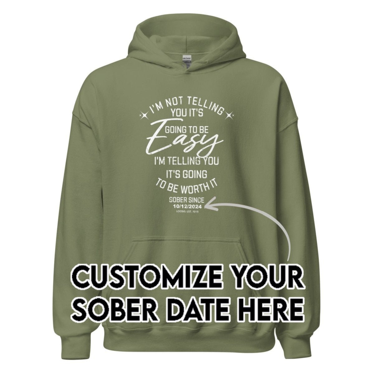Recovery Hoodie | Unisex I'm Not Telling