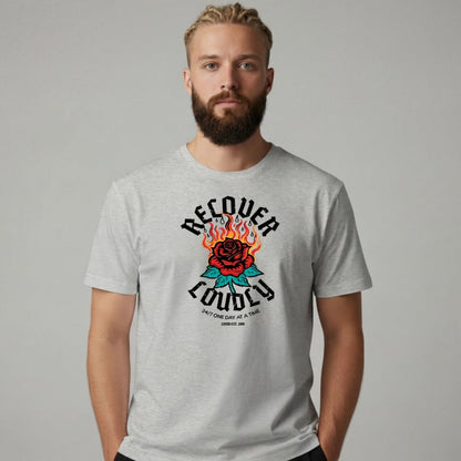Sober T Shirt | Men's Recover Loudly