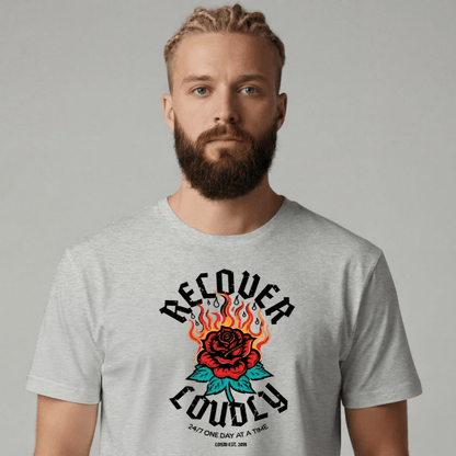 Sober T Shirt | Men's Recover Loudly
