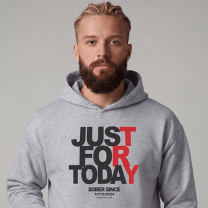 Recovery Hoodie | Men's Just For Today Hoodie