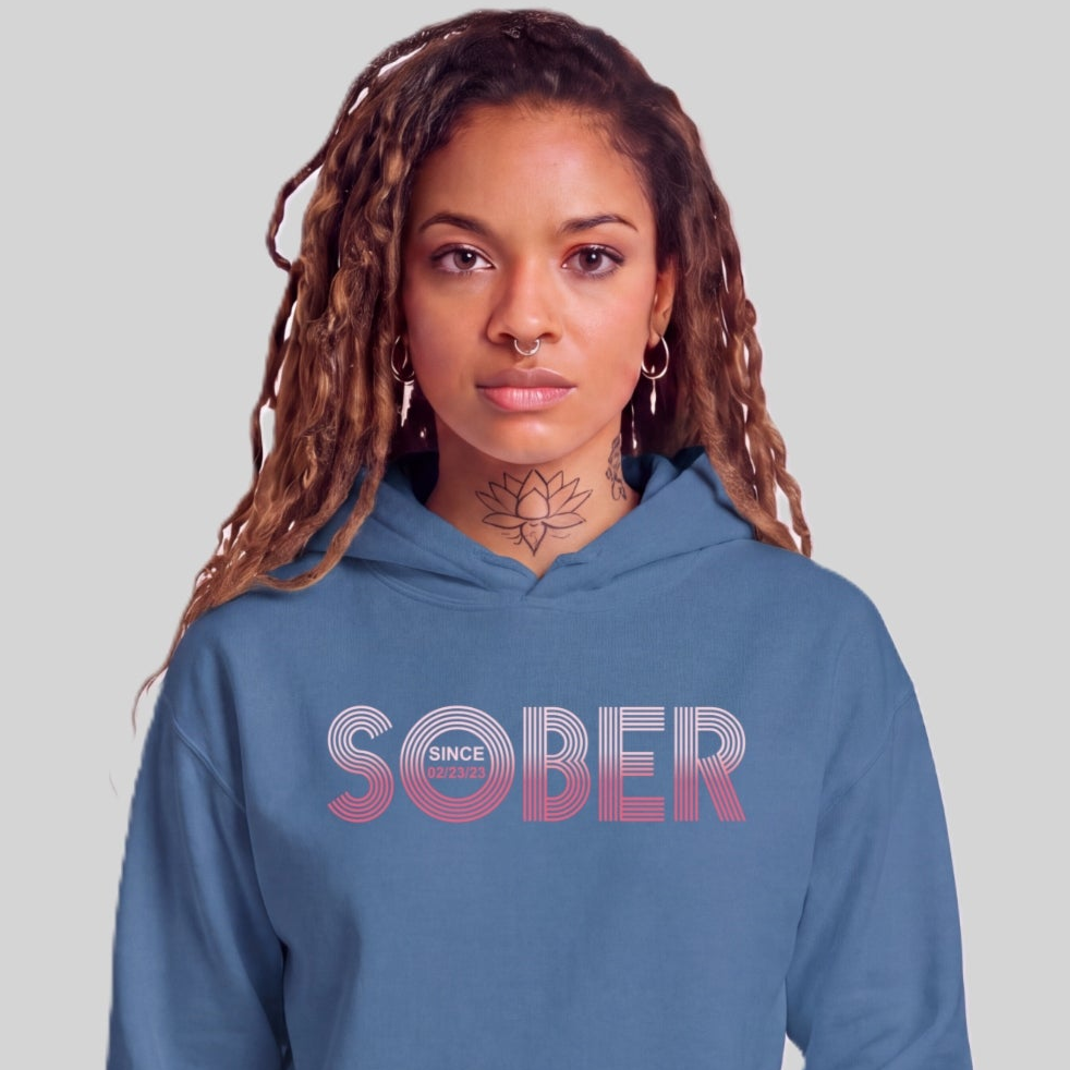 Recovery Hoodie | Women's Retro Sober