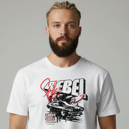 Sober T Shirt | Men's Sober Rebel