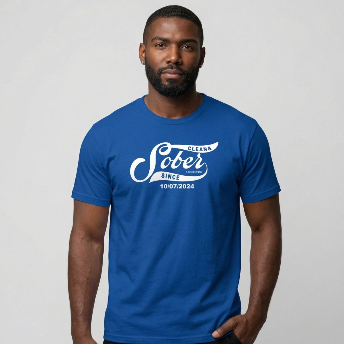 Sober T Shirt | Personalized Sober Since Shirt with Custom Date