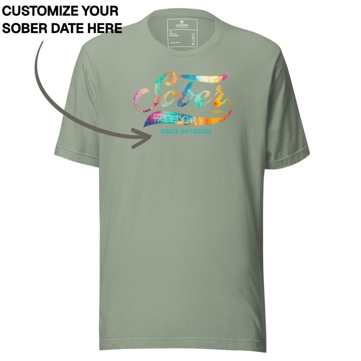 Sober T Shirt | Women's Sober Since Heritage