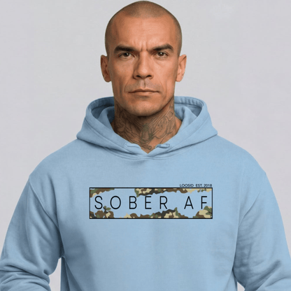 Recovery Hoodie | Men's Sober AF Camo