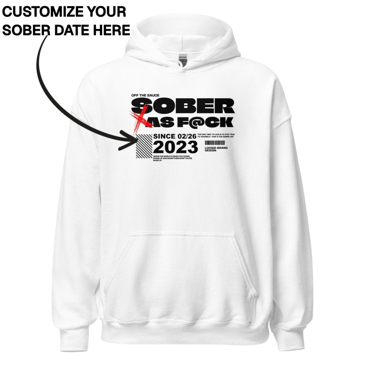 Recovery Hoodie | Men's Sober As F*ck