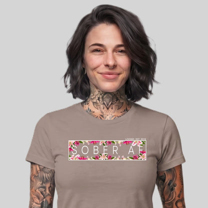 Sober T Shirt | Women's Sober AF Lily