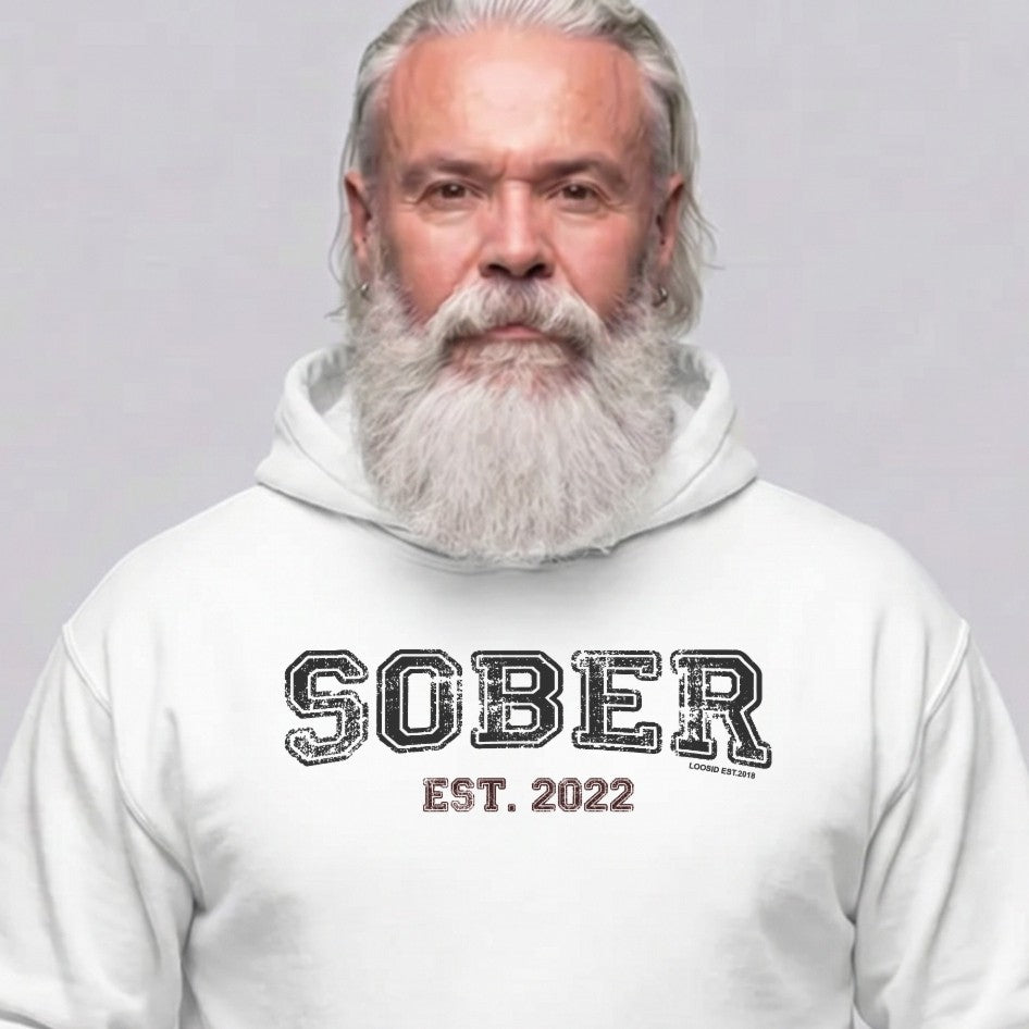 Recovery Hoodie | Men's Sober Est.