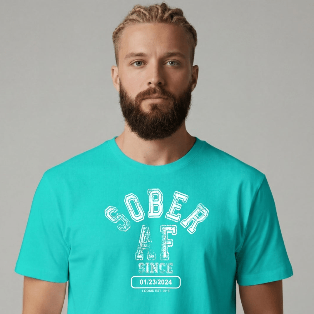 Sober T Shirt | Men's Sober AF Tee
