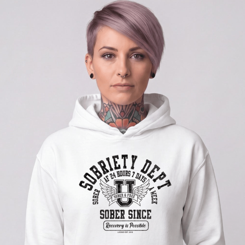 Recovery Hoodie | Women's Sobriety Dept 24/7