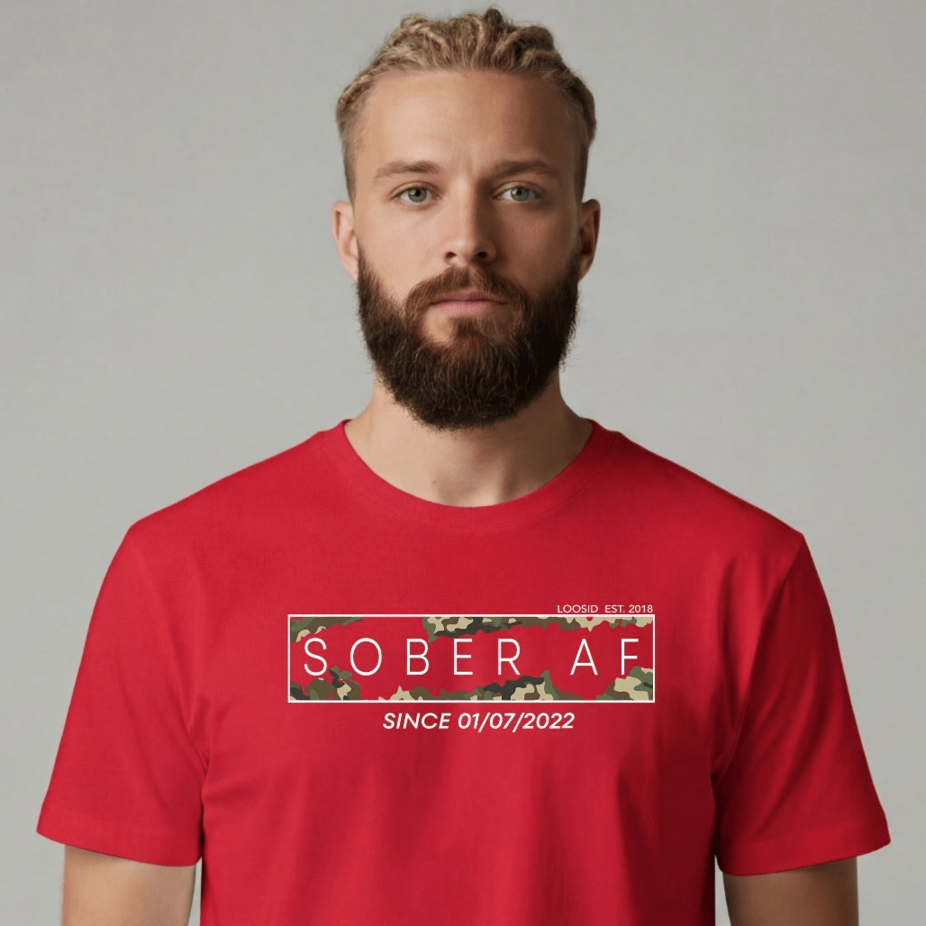 Sober T Shirt | Men's Sober AF Camo