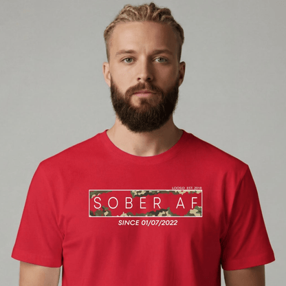 Sober T Shirt | Men's Sober AF Camo