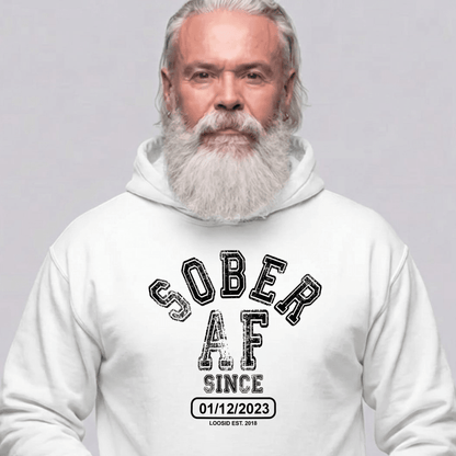 Recovery Hoodie | Unisex Sober AF Since