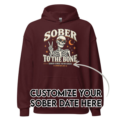 Recovery Hoodie | Men's Sober To The Bone