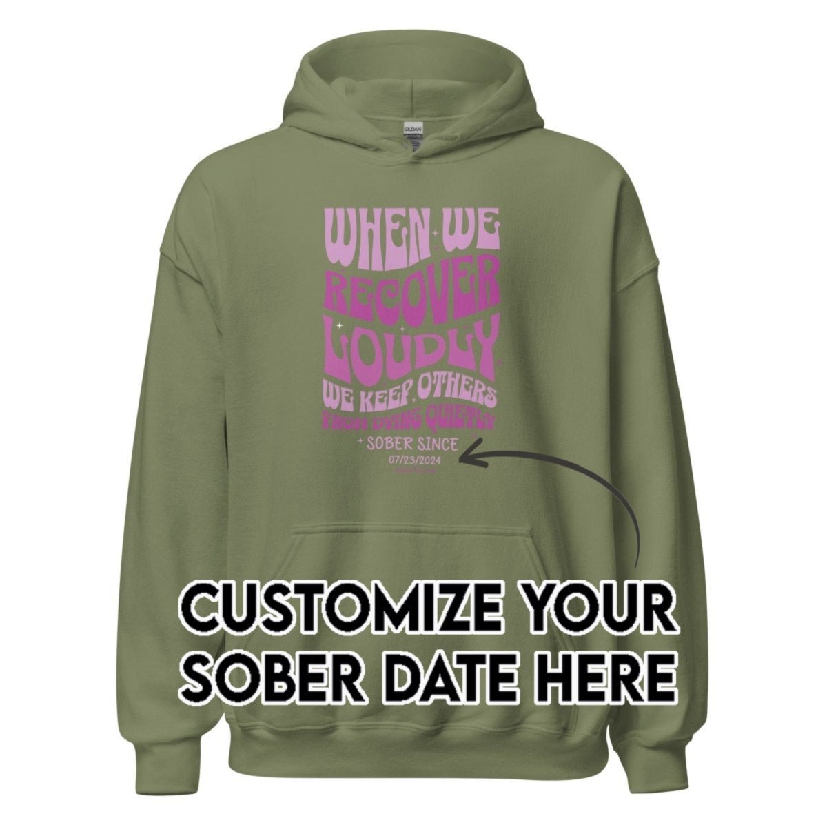 Recovery Hoodie | Women's When We Recover Loudly