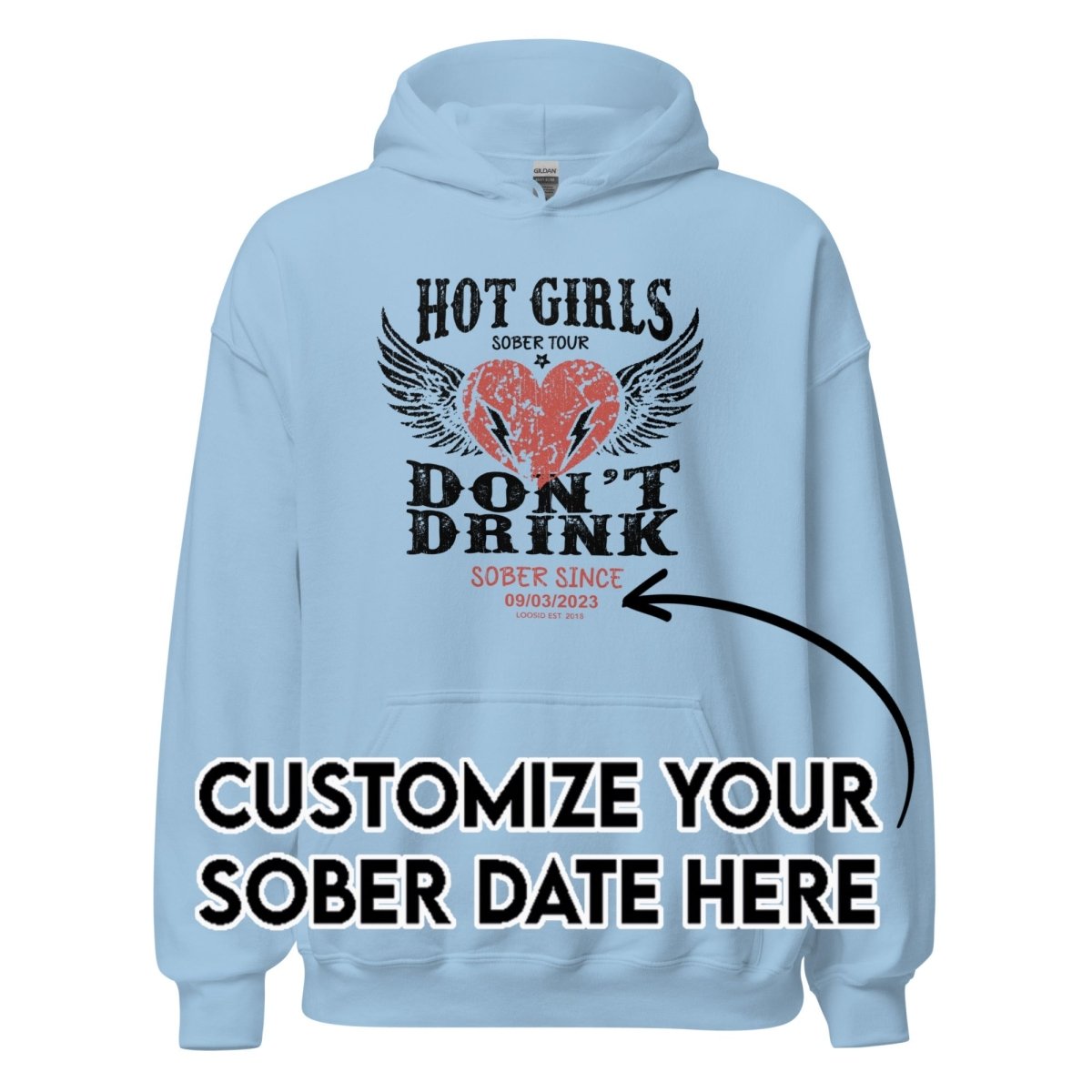 Recovery Hoodie | Women's Hot Girls Don't Drink