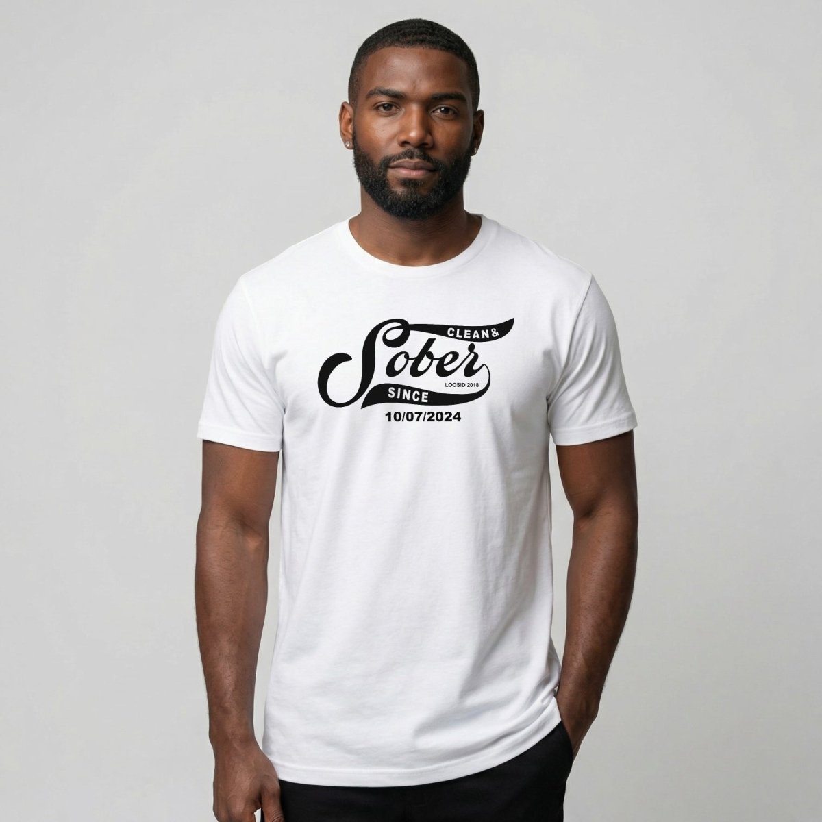 Sober T Shirt | Personalized Sober Since Shirt with Custom Date