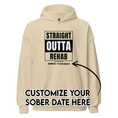 Recovery Hoodie | Men's Straight Outta Rehab