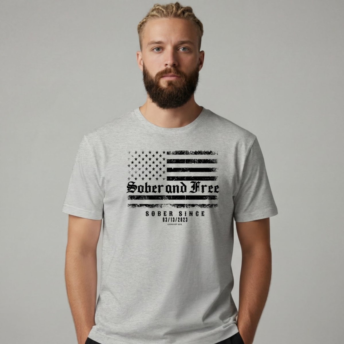 Sober T Shirt | Men's Sober and Free