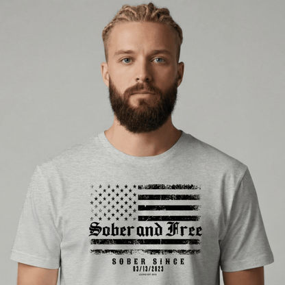 Sober T Shirt | Men's Sober and Free