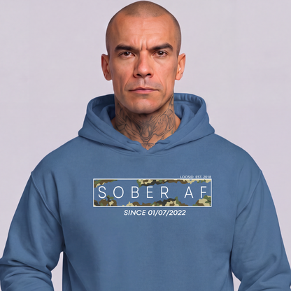 Recovery Hoodie | Men's Sober AF Camo