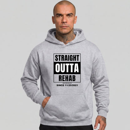 Recovery Hoodie | Men's Straight Outta Rehab
