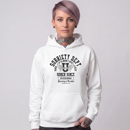 Recovery Hoodie | Women's Sobriety Dept 24/7