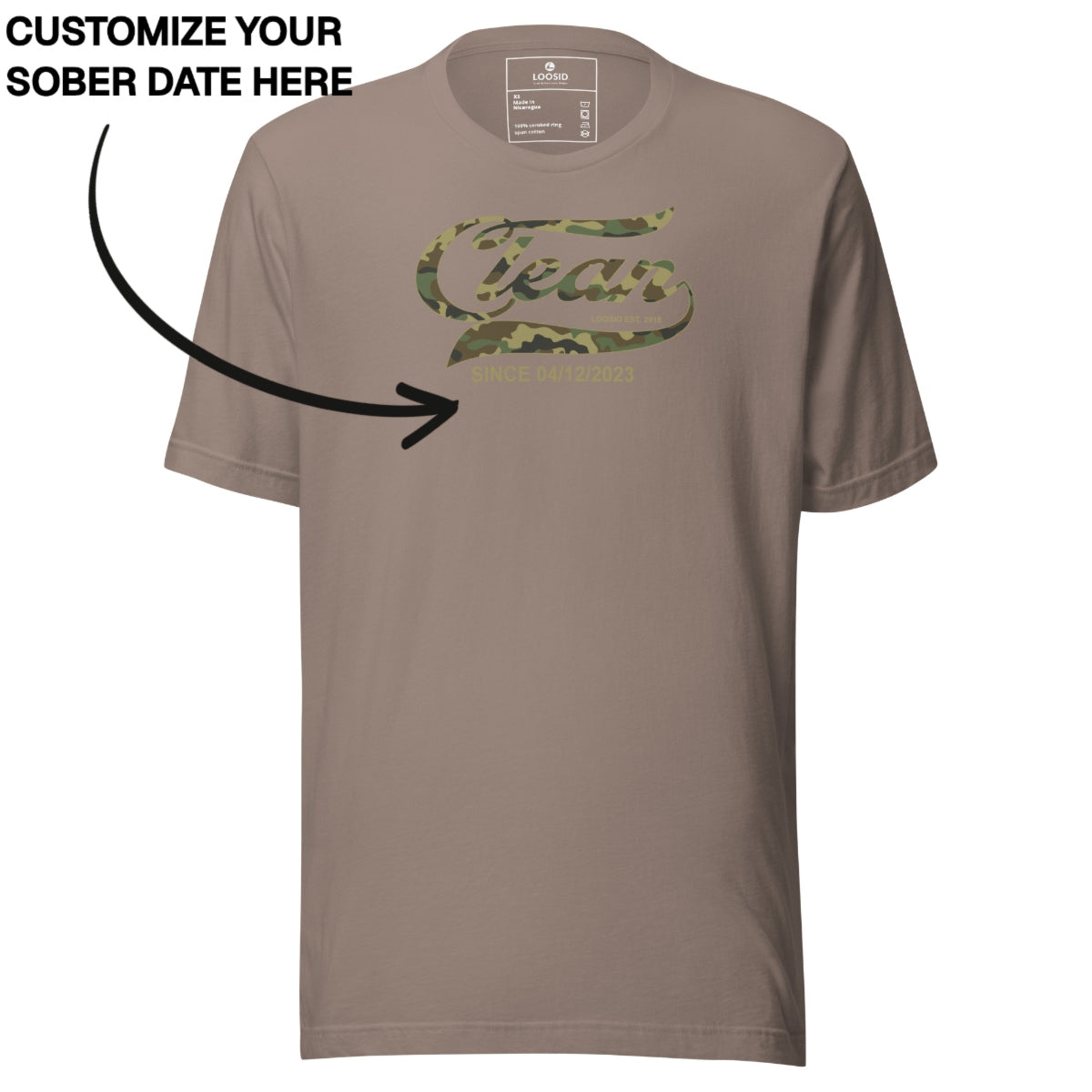Clean T Shirt | Men's Clean Since Camo