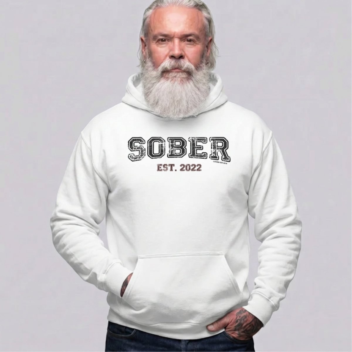 Recovery Hoodie | Men's Sober Est.