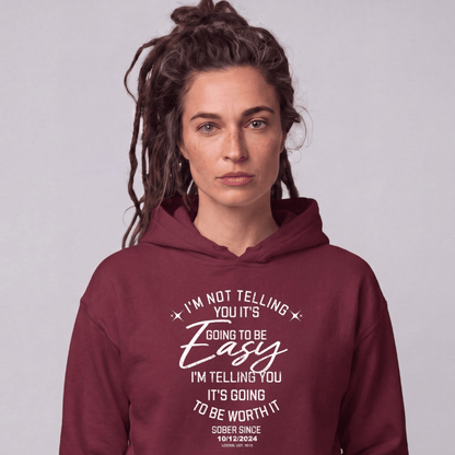 Recovery Hoodie | Women's I'm Not Telling Your It's Easy