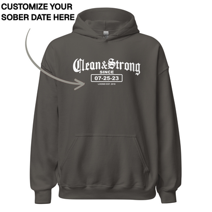 Recovery Hoodie | Women's Old School Clean & Strong