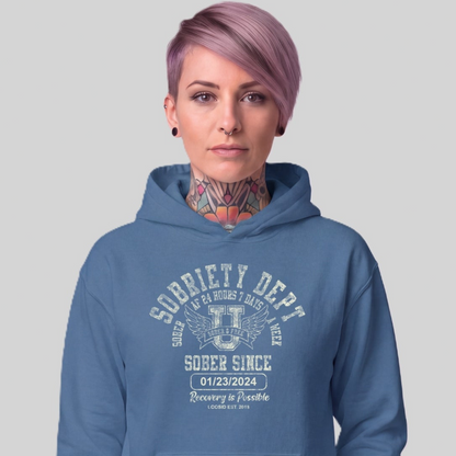 Recovery Hoodie | Women's Sobriety Dept 24/7