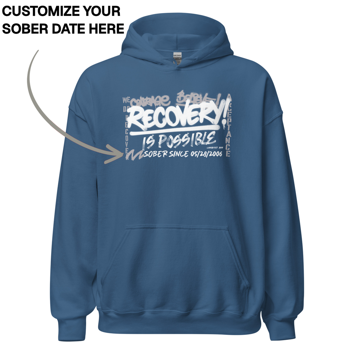 Recovery Hoodie | Men's Recovery Is Possible