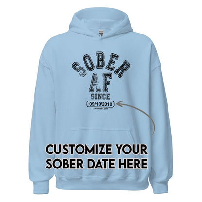 Recovery Hoodie | Men's Sober AF Collegiate
