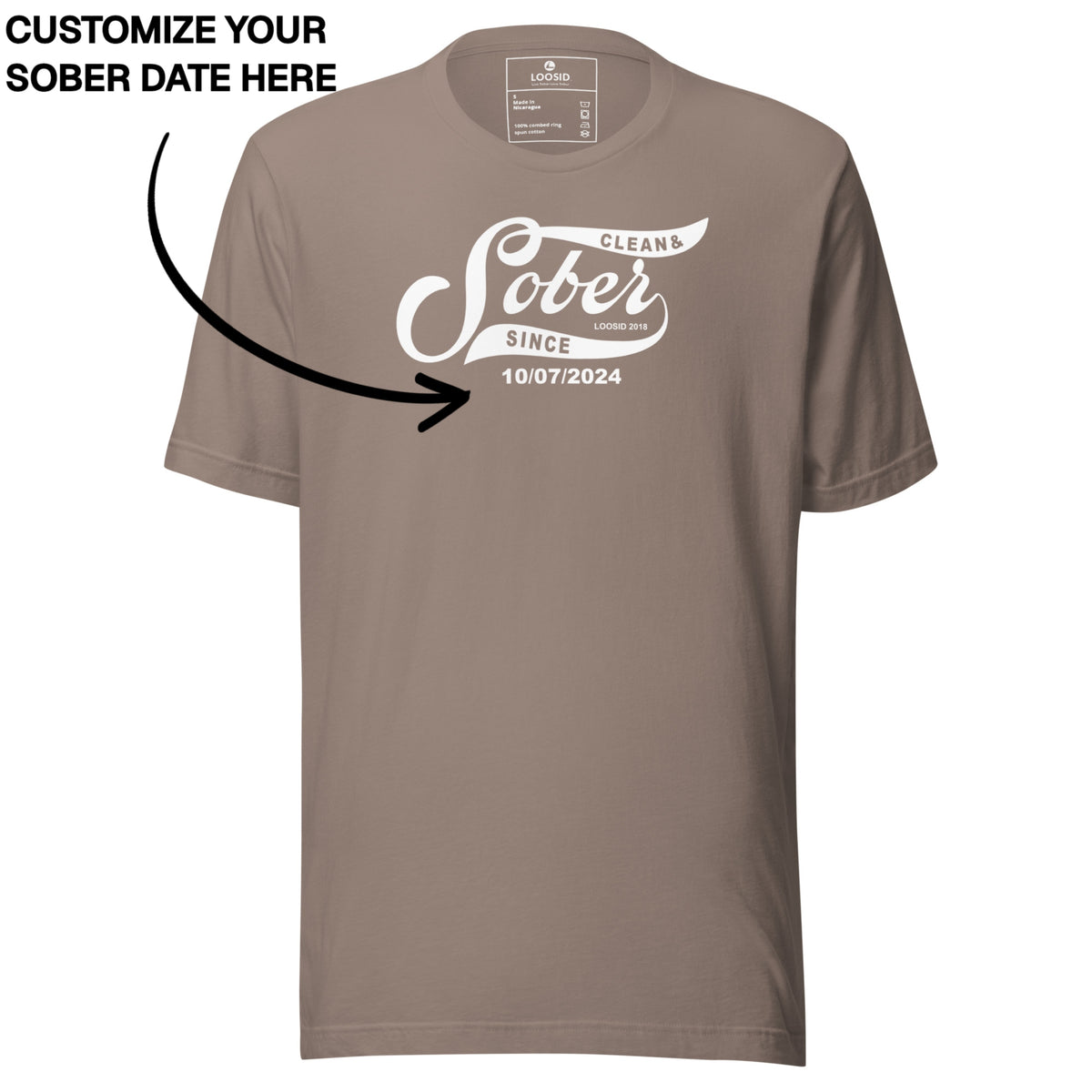 Sober T Shirt | Men's Sober Since