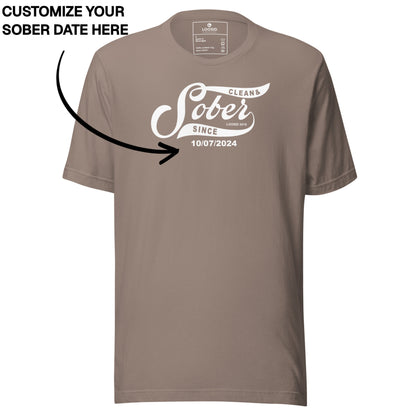 Sober T Shirt | Men's Sober Since